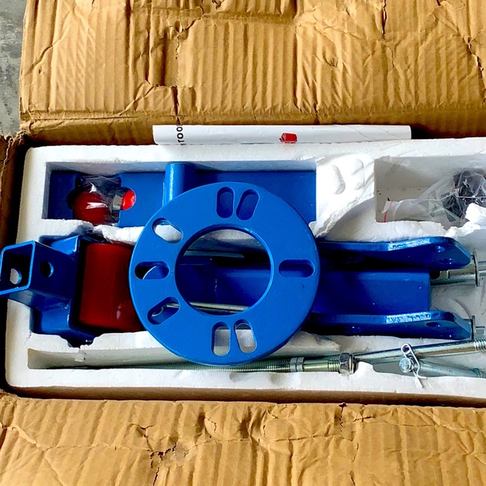 Blackhorse racing fender mobile maintenance blue